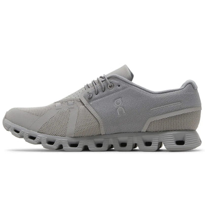 ON Cloud 5 Sneakers, Fog | Alloy, Grey,